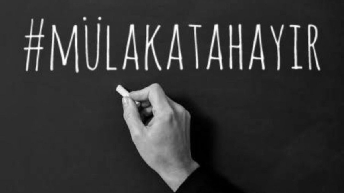 Sözünüzü tutmalı ve dayatma ile gelmiş olacak bu sistemden vazgeçmelisiniz!
#SözVarMülakatYok