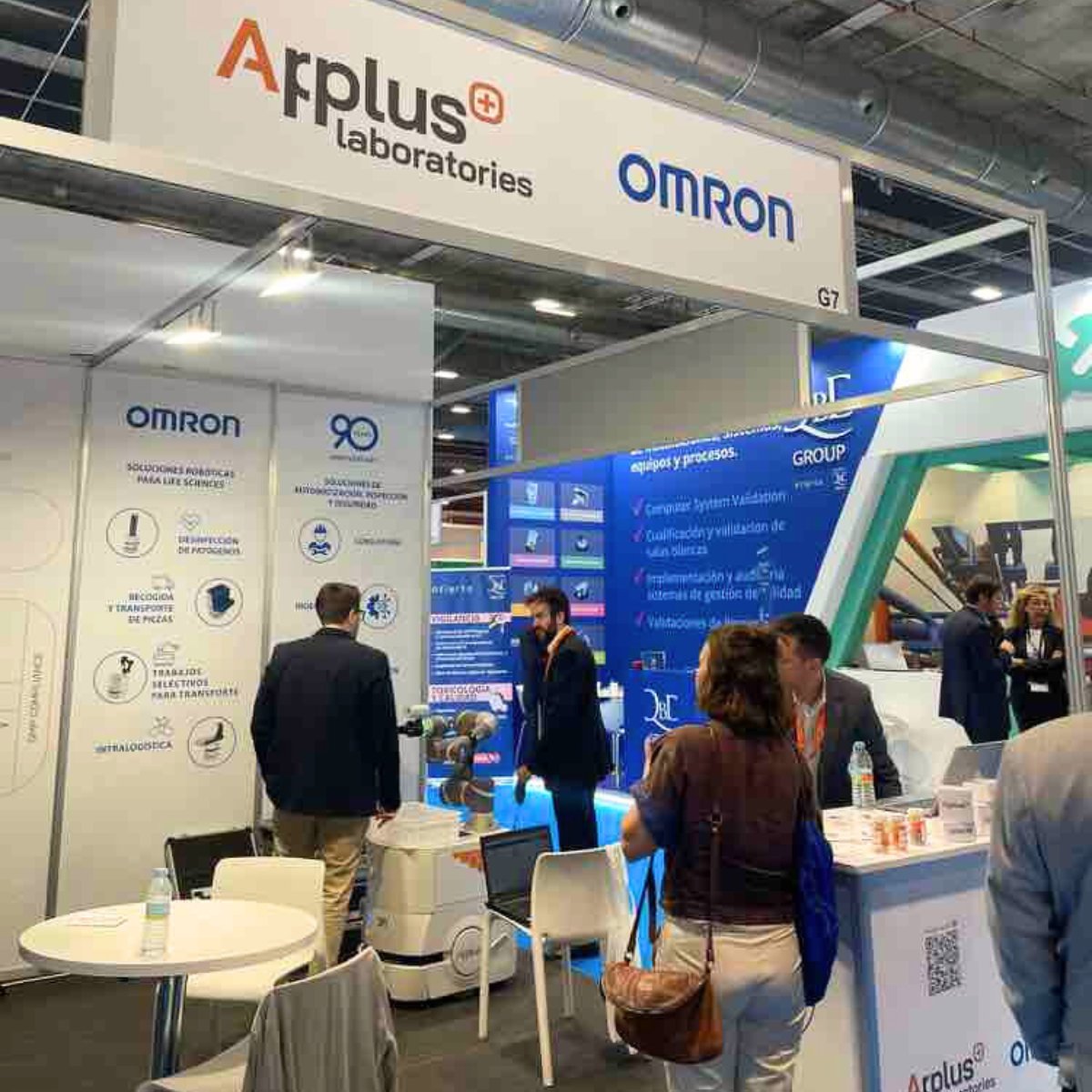 GEDETHNET's tweet image. Hoy el equipo Gedeth está presente en la Feria Farmaforum, el evento líder en la industria farmacéutica, biofarmacéutica, cosmética y tecnología de laboratorio en España. Una ocasión única para conocer sobre las últimas tendencias y conectar con expertos del sector!