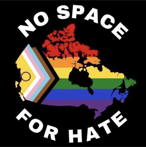 Standing today and everyday with LGBTQIA2S communities 🏳️‍🌈 🏳️‍⚧️ ❤️