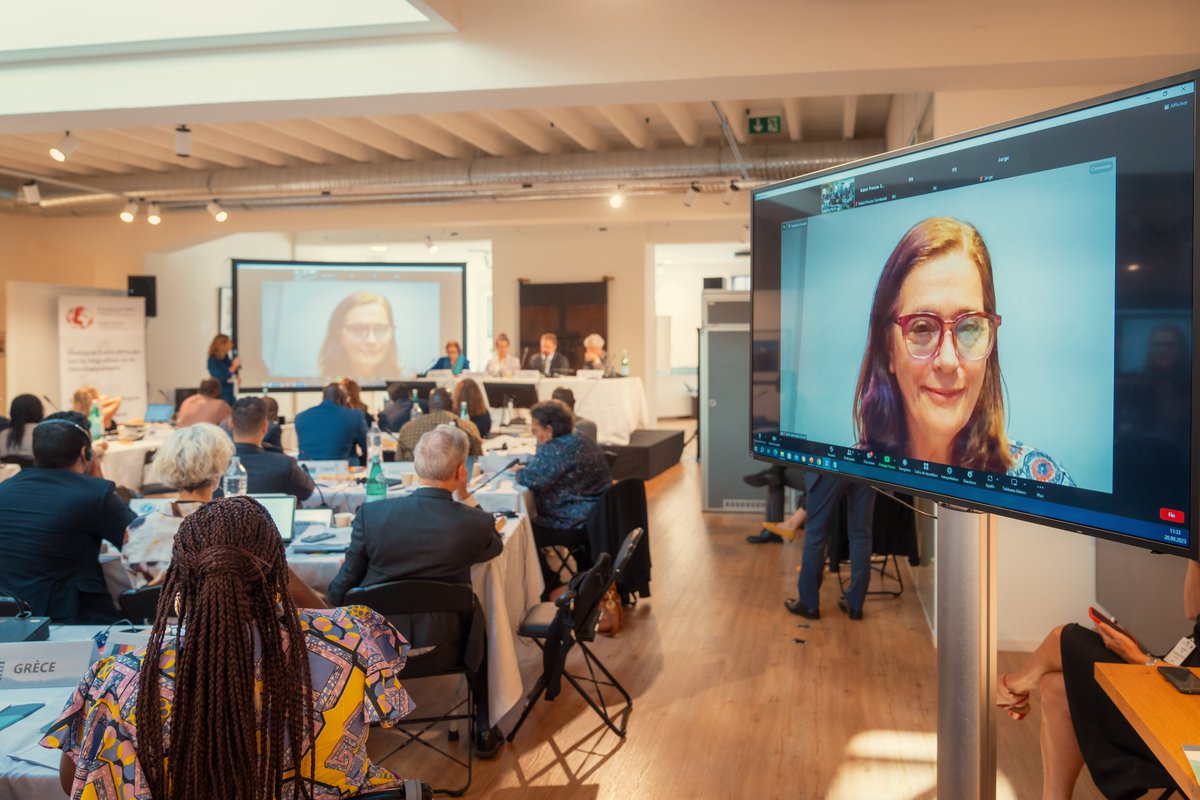 Processus de Rabat (@rabat_process) on Twitter photo Session 1⃣ looked at the global and regional context on #missingmigrants and #familyseparation. IOs and NGOs shared their expertise.
Key note by M. Sahli-Fadel <a href="/achpr_cadhp/">African Commission on Human and Peoples' Rights</a>
With <a href="/_Julia_Black/">Julia Black</a> @IOM_GMDAC, @FvKoenig <a href="/ICRC/">ICRC</a>, C. Bisso, M. Doretti <a href="/eaafoficial/">Equipo Argentino de Antropología Forense</a> Session 1⃣ looked at the global and regional context on #missingmigrants and #familyseparation. IOs and NGOs shared their expertise.
Key note by M. Sahli-Fadel <a href="/achpr_cadhp/">African Commission on Human and Peoples' Rights</a>
With <a href="/_Julia_Black/">Julia Black</a> @IOM_GMDAC, @FvKoenig <a href="/ICRC/">ICRC</a>, C. Bisso, M. Doretti <a href="/eaafoficial/">Equipo Argentino de Antropología Forense</a>