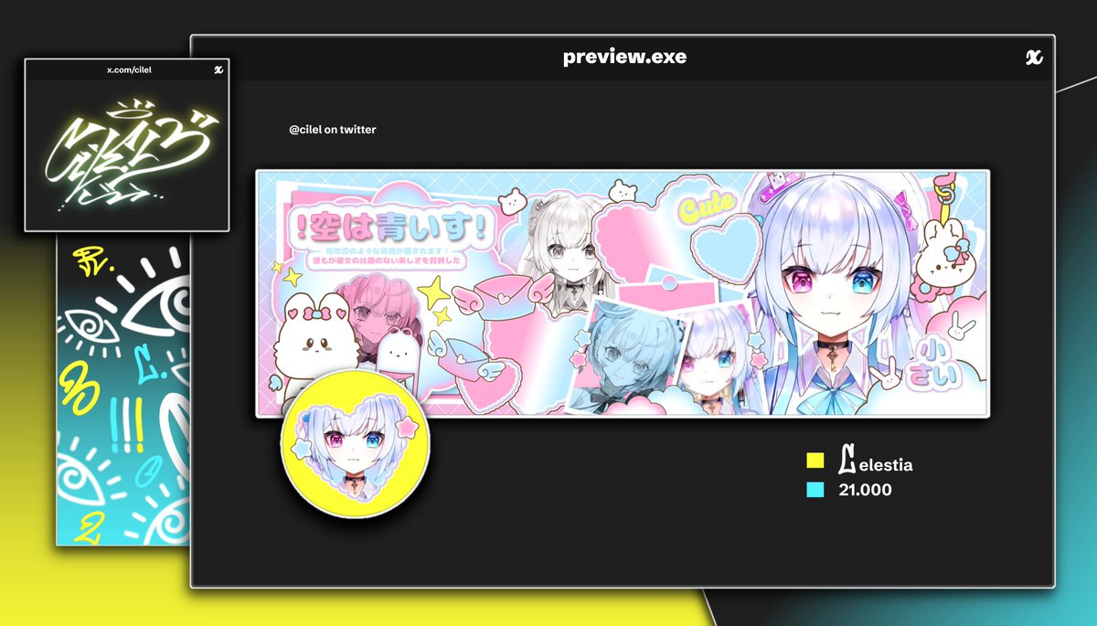 help rt/repost, please? thank you!

haii, aku udah brojol 4 anak baru yang mau aku kenalin ke seluruh duniaaa, bantu ospek anak-anak ini bleh ya. kalo ada yang ngga aman bisa dicuss lewat dm ajaa. sekalian lagi cari mutual esp BA layout nih, thank you!!

sfu #zonauang