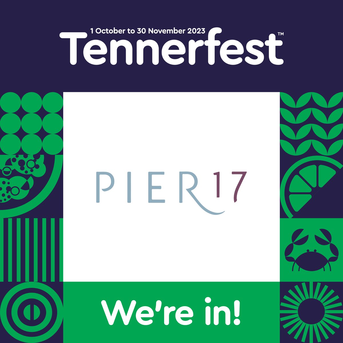 tennerfest's tweet photo. ⛵️ Pier 17  sails into Tennerfest once again!  From delicious seafood to savoury meats and veggie delights, the locally sourced ingredients ensure the freshest flavours! 🍴⚓

Comment down below which restaurant you'd like to see in this year's #tennerfest! 🍔🍕🥗🍲🍜🍣 https://t.co/FSI1IE4jNI
