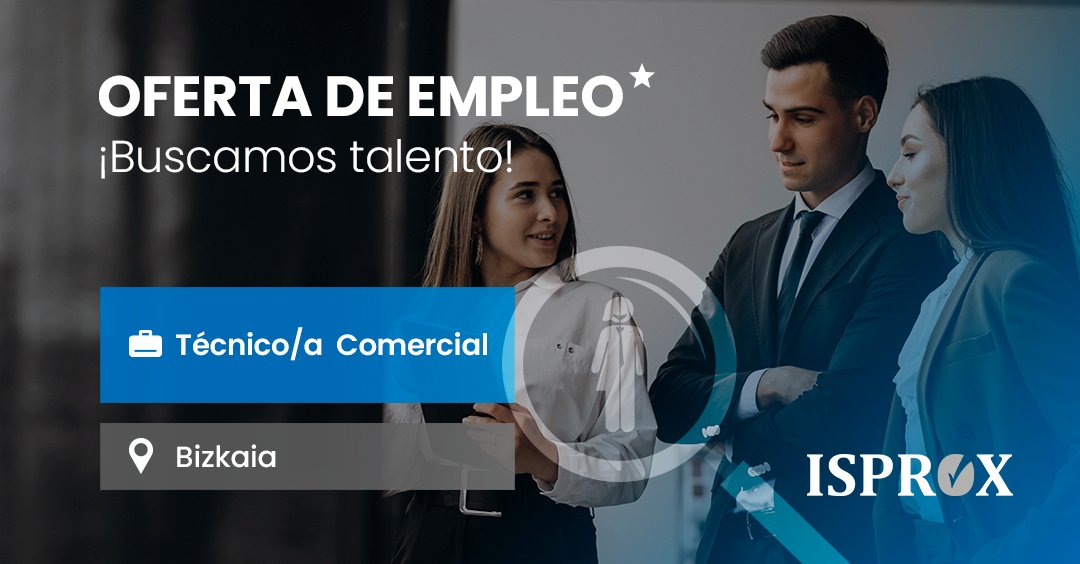 #OfertadeEmpleoDestacada ⭐ Buscamos un/a  Técnico/a Comercial para una empresa que se dedica, entre otras soluciones técnicas, a problemas de consolidación de terrenos, en Bilbao.

Consulta todos los detalles e inscríbete aquí ➡️ isprox.com/ofertas-empleo…