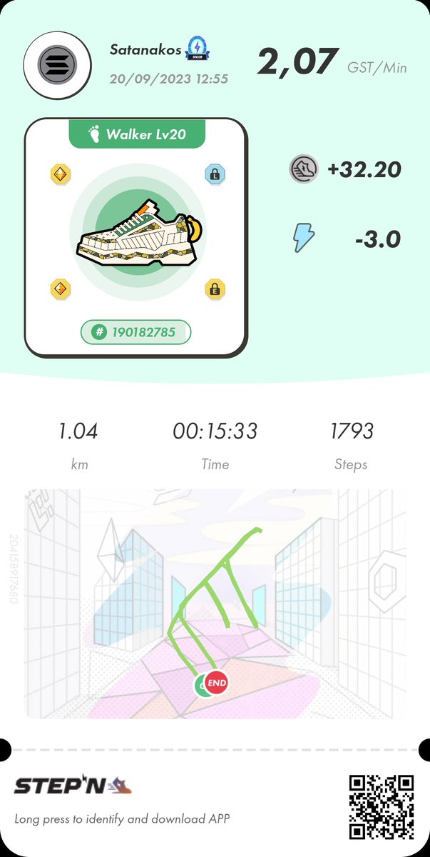 satanakos_eth's tweet photo. #stepn #egst #eth #ethreal day 11 https://t.co/dFAomBCeuU