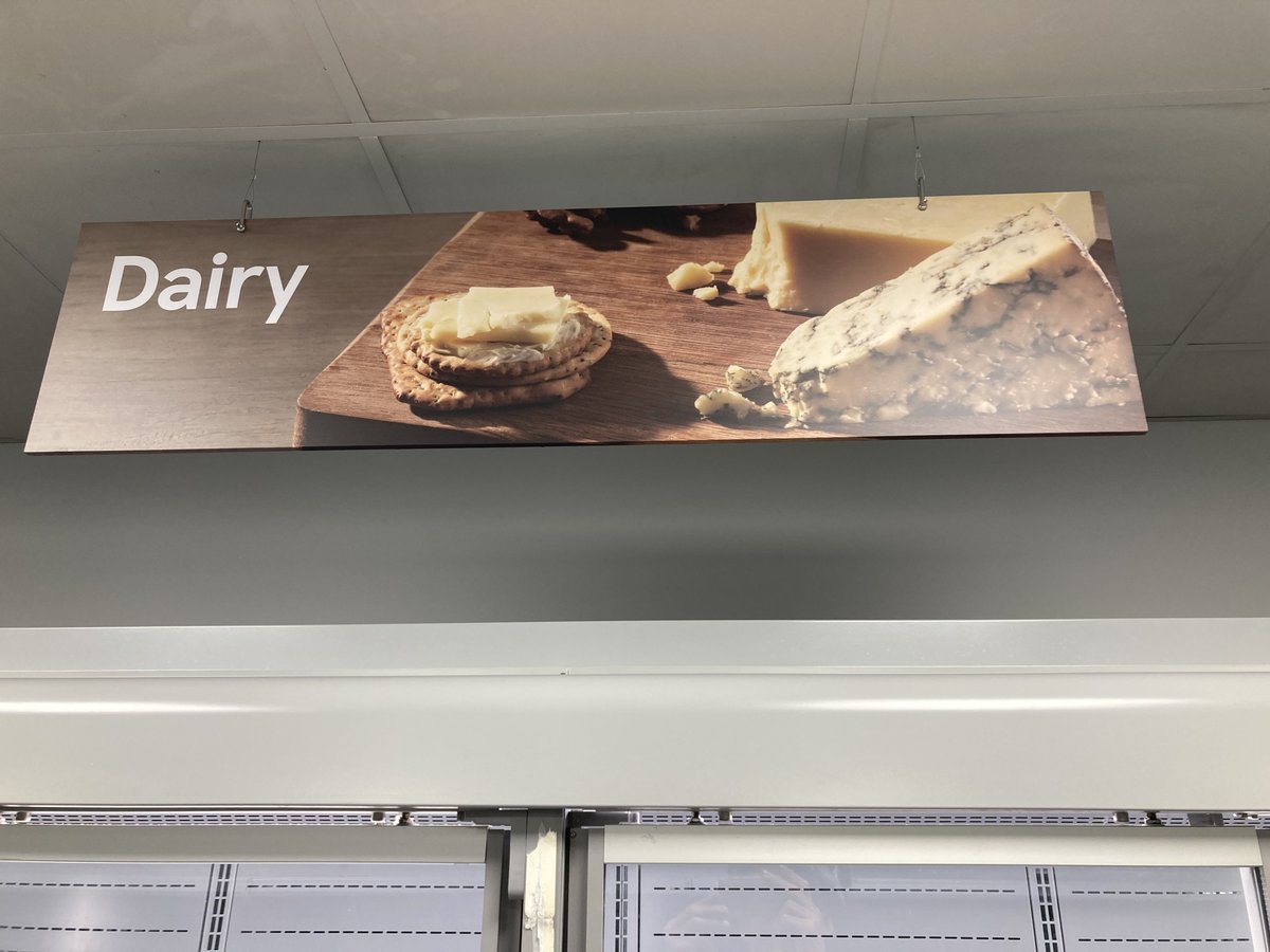 XmoStrata's tweet image. A small part of a shop internal signage upgrade being completed by the Xmo Strata team.
#signs #internalsigns #branding