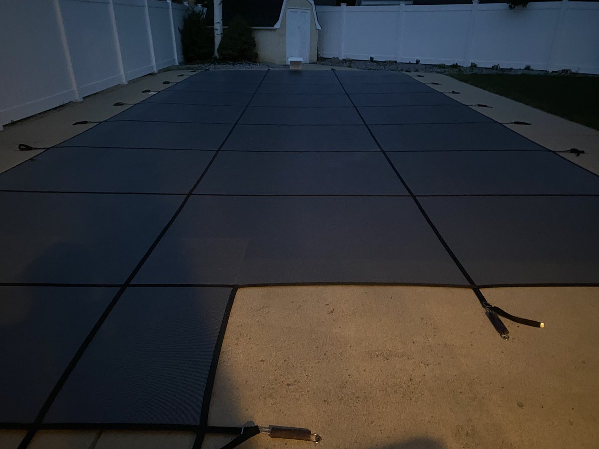 Goodnight pool. You created a lot of summer 2023 memories for the girls. Enjoy your well deserved rest and see you in May 2024.