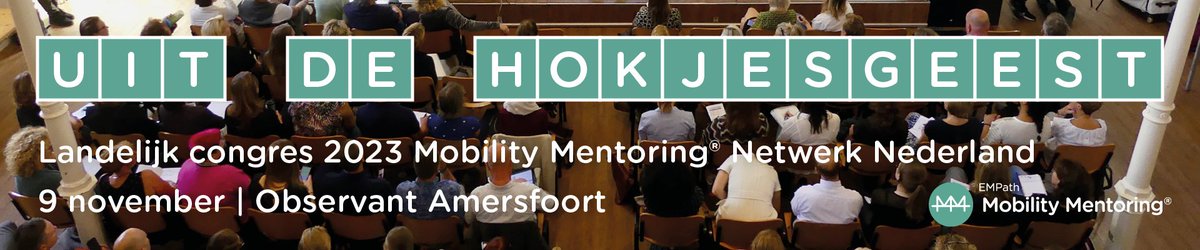 Met professionals in #sociaalwerk gaan we op 9 november ‘Uit de hokjesgeest’. Je krijgt kennis en tips om het rationele mensbeeld te doorbreken en inwoners duurzaam vooruit te helpen.

Lees meer en meld je aan ➡ bit.ly/MMcongres23

#armoede #schulden #gezondheid #stress