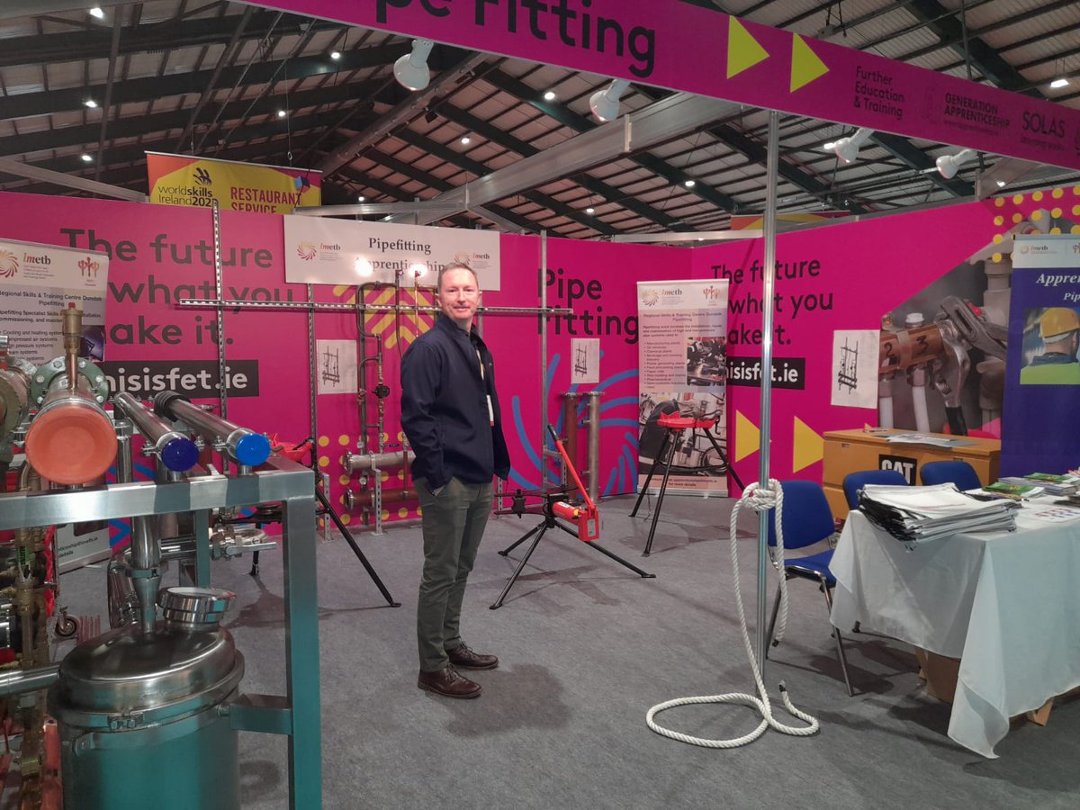 lmetbfet's tweet photo. We are here ready to chat with you at @WorldSkillsIE ! Visit us in the Further Education and Training Section.
#ThisisFET #lmetbfet https://t.co/rr8bRRW68h