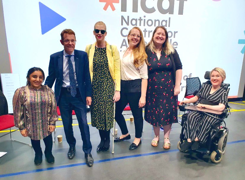 Thank you to Mayor <a href="/andy4wm/">Andy Street</a>, our Chair <a href="/ShaniDhanda/">Dr Shani Dhanda</a> and our panel of powerhouse women for joining us last week at <a href="/NCAT_UK/">National Centre for Accessible Transport</a>. 

Our second roundtable on ‘Making the West Midlands an Exemplar Region for Disabled People’, putting ideas into action with the <a href="/WestMids_CA/">West Midlands Combined Authority</a>.