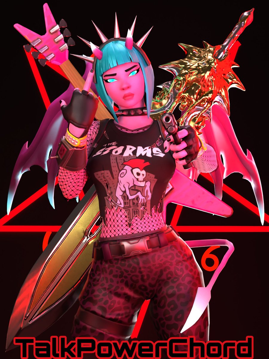 TalkPowerChord My OC Version of PowerChord from Chapter 1 Season 3
#Fortnite #FortniteArt #BlenderArt