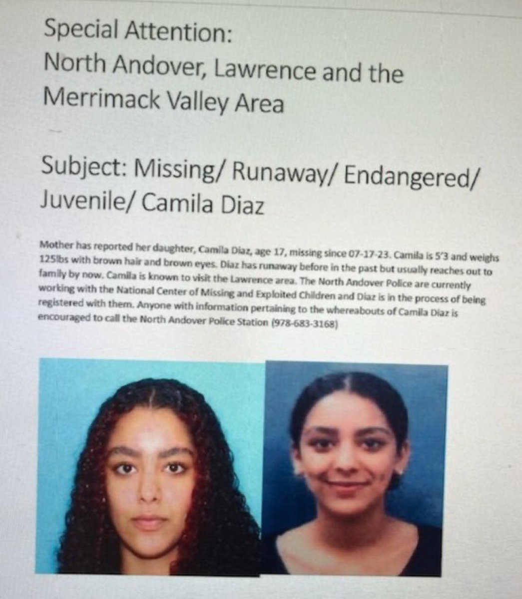 #missing #Lawrencema #northandover