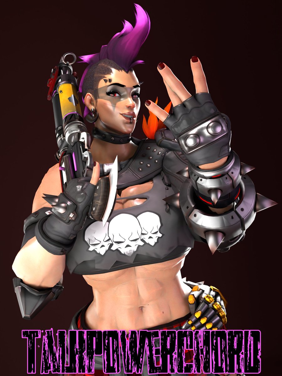 Junker Queen 
RT &amp; ❤️ are really appreciate
#Overwatch #Overwatch2 #JunkerQueen