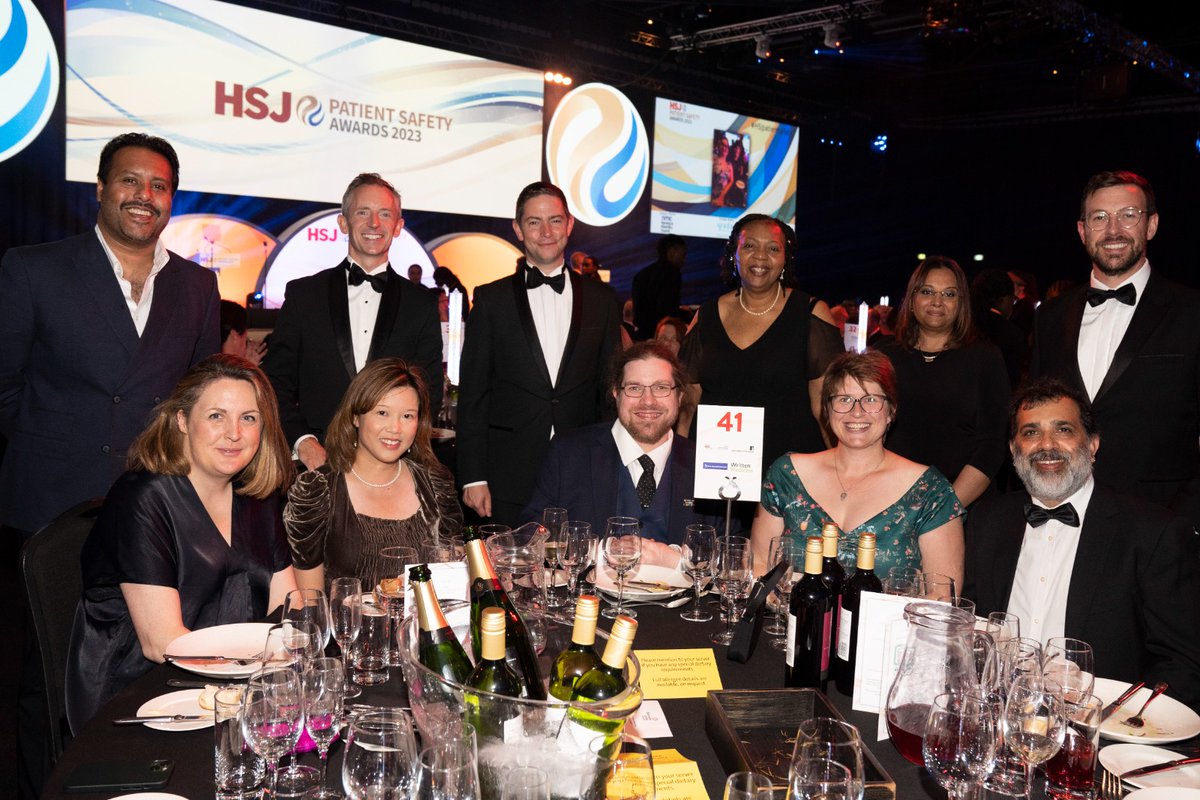 Whilst we didn't win at Monday's #HSJPatientSafety awards, I absolutely feel like a winner collaborating with these fab folk. The commitment to embedding PCC into routine pharmacy consultations is first rate &amp; there's so much other great work too. Well done team 👏 ⭐🤩