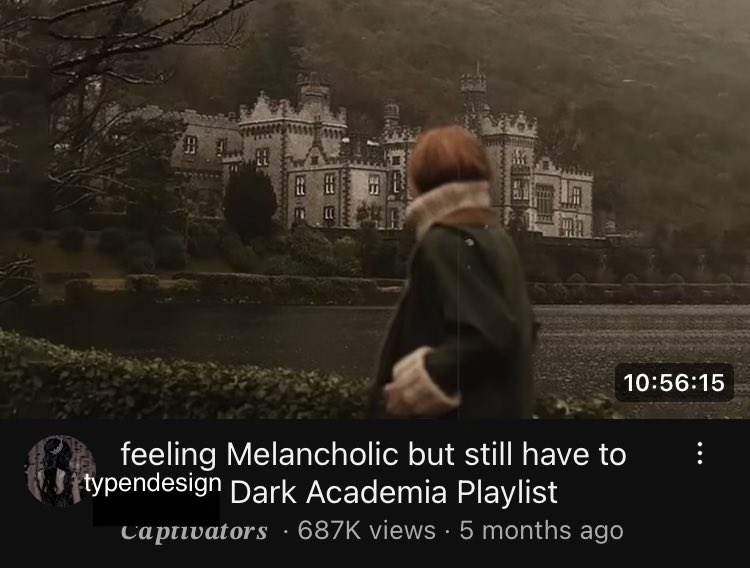 it’s dark academia season 🦇💔 update coming soon!