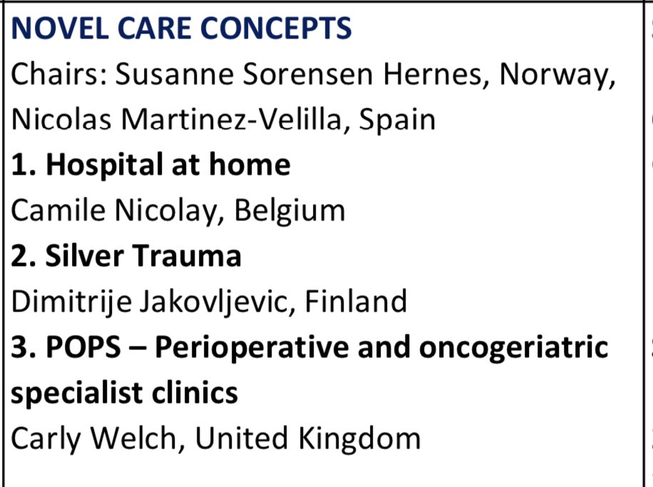 D_Rossello's tweet image. In Helsinki at #EuGMS: 
Novel Care concepts: hospital at home.