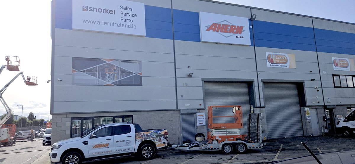 Another Snorkel S3219E on its way to a new home! 🧡 Congrats on your new lift! 🔝 #AhernIreland