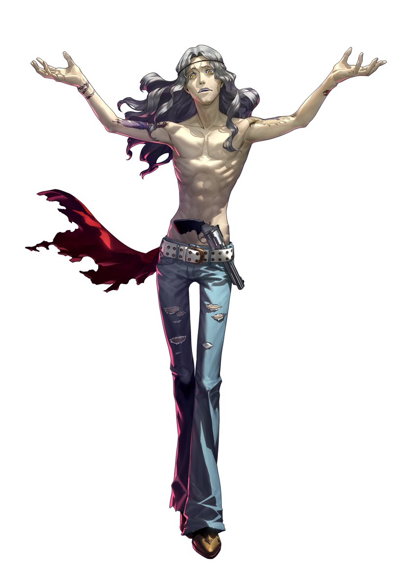 Atlus_West's tweet photo. Turns out the S.E.E.S. aren’t the only Persona-wielders around... 👀 Here’s the official character art reveal for Strega members Takaya, Jin and Chidori in Persona 3 Reload! https://t.co/Qx3Vx2LW5t
