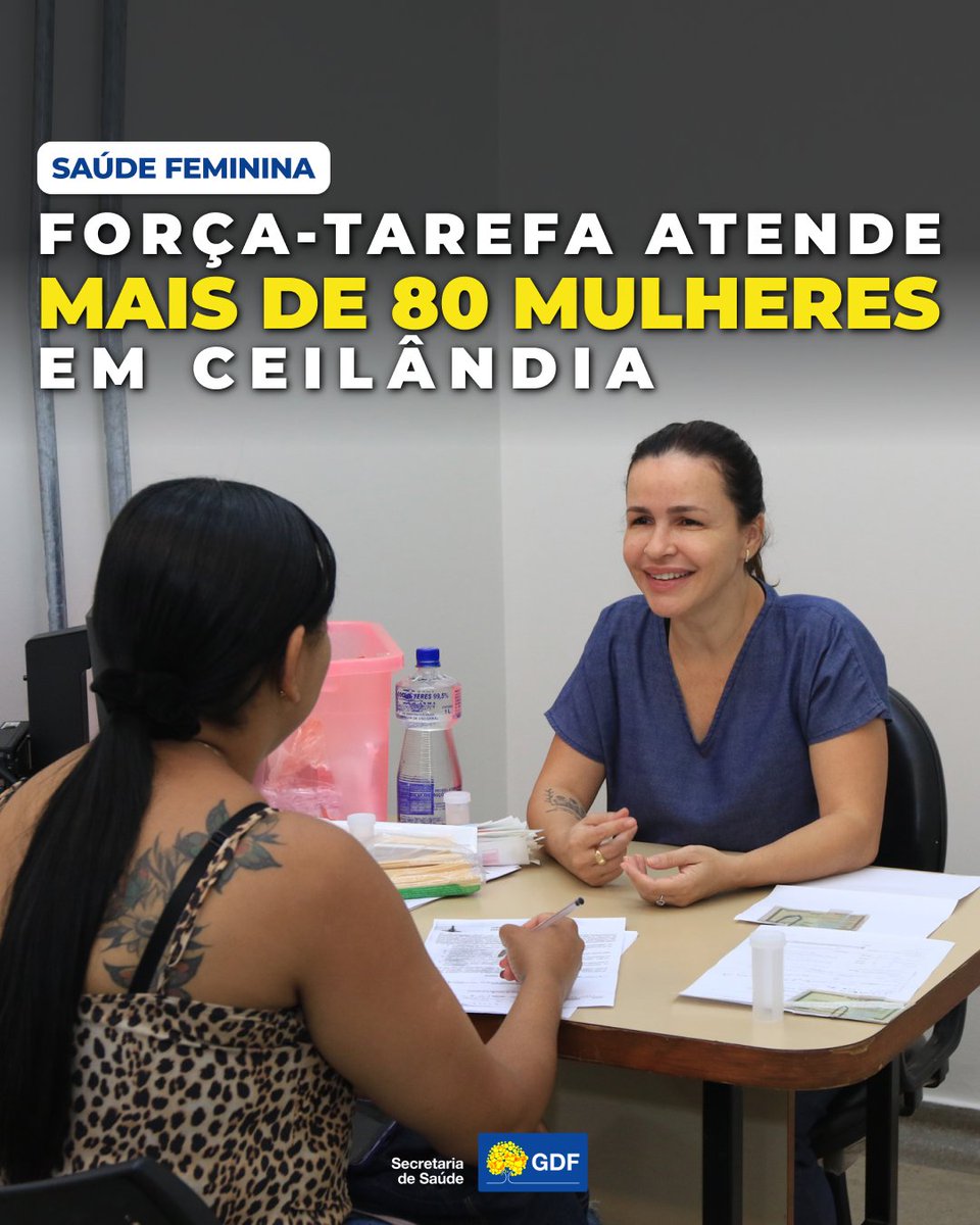 secsaudedf's tweet image. 😍 A UBS 12 de Ceilândia realizou uma força-tarefa em prol da saúde da mulher. 
✅ Mais de 80 mulheres receberam assistência. 
📲 mla.bs/321df4db
#sesdf #saudedf #ceilândia #mulheres #saúdedamulher #saúde #sus #gdf #df