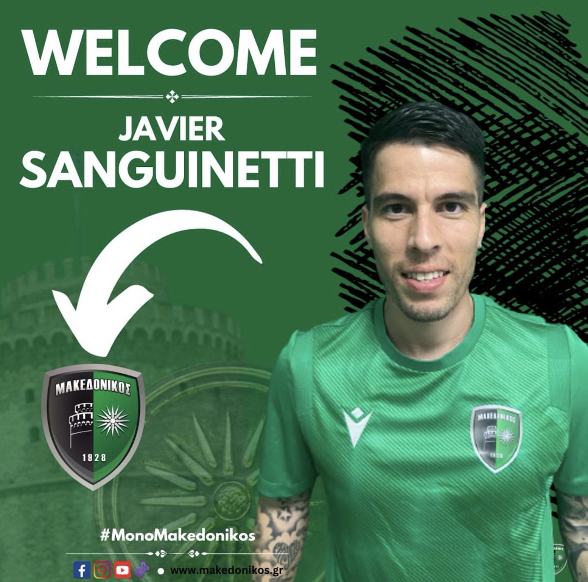 Nuevo destino, nueva experiencia..
Grecia 🇬🇷
Makedonikos 💚🖤