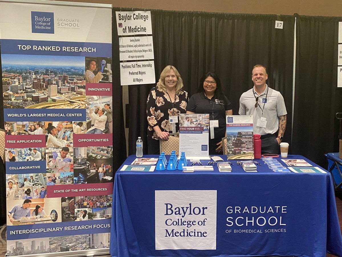 Ready to meet some future grad students at the @TAMU Sciences Fair! @bcmhouston @BCM_GradDiverse @BCM_SMART