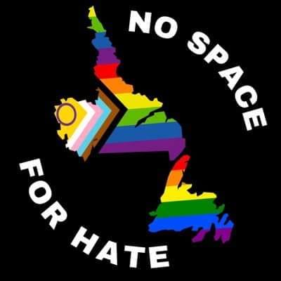 The PC Party of NL stands firmly with the 2SLGBTQIA+ community. Party and caucus members have proudly attended each No Space for Hate rally and will continue to do so. Our party agrees wholeheartedly with today’s counter-protest: there is no space for hate in NL.