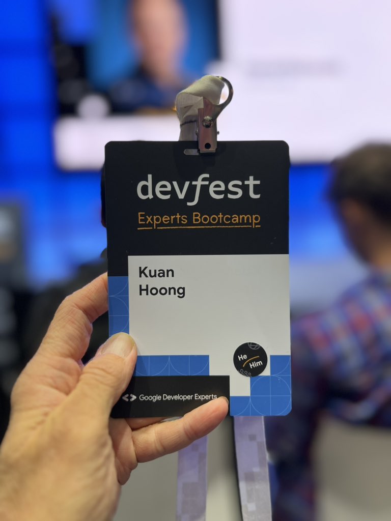 kuanhoong's tweet image. At Google DevFest Bootcamp #GoogleDeveloperExpert #googledevelopers