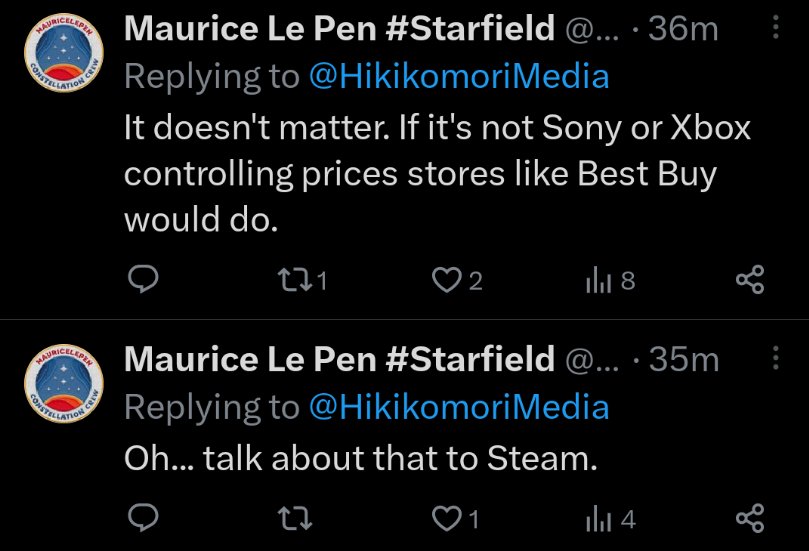 HikikomoriMedia's tweet photo. Xbox fans always fall back on 'whataboutism' because they cannot address concerns with Microsoft's anti-consumer practices. You're just shooting yourself in the foot by defending business moves that strip you of control. It's sad and hilarious at the same time. Mostly just sad. https://t.co/xCG0b4WqPK