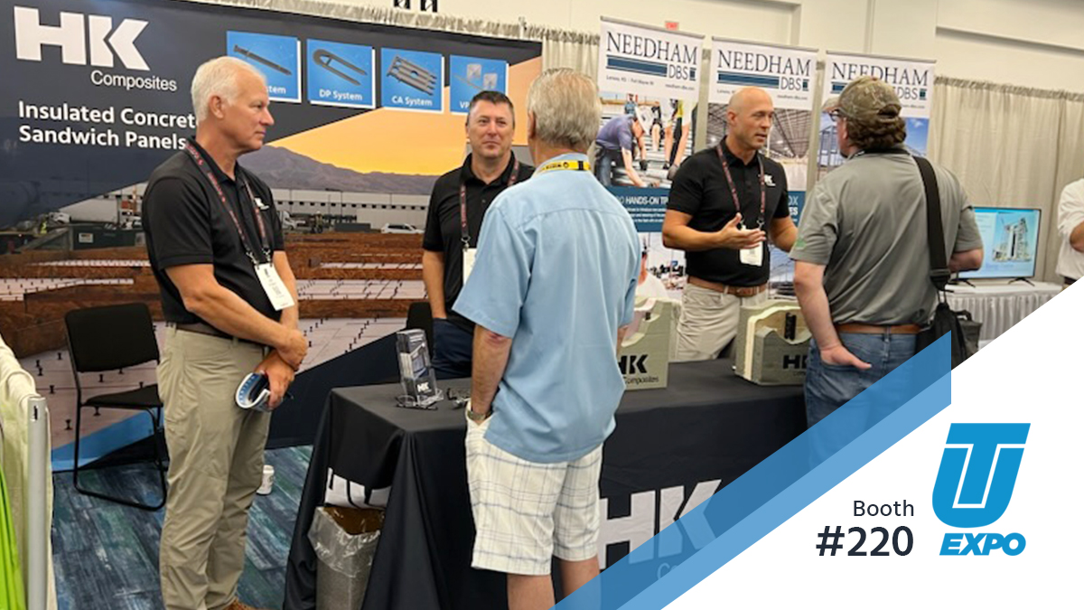 HK Composites has touched down in (mostly) sunny Tampa, Florida for the Tilt-up Convention and Expo. Come say hi at booth 220 👋

#tiltup #tiltexpo #hkcomposites #hkties #insulatedsandwichpanels #tiltupwalls #tiltuppanels #tiltupconstruction #tiltupconcrete #expo2023