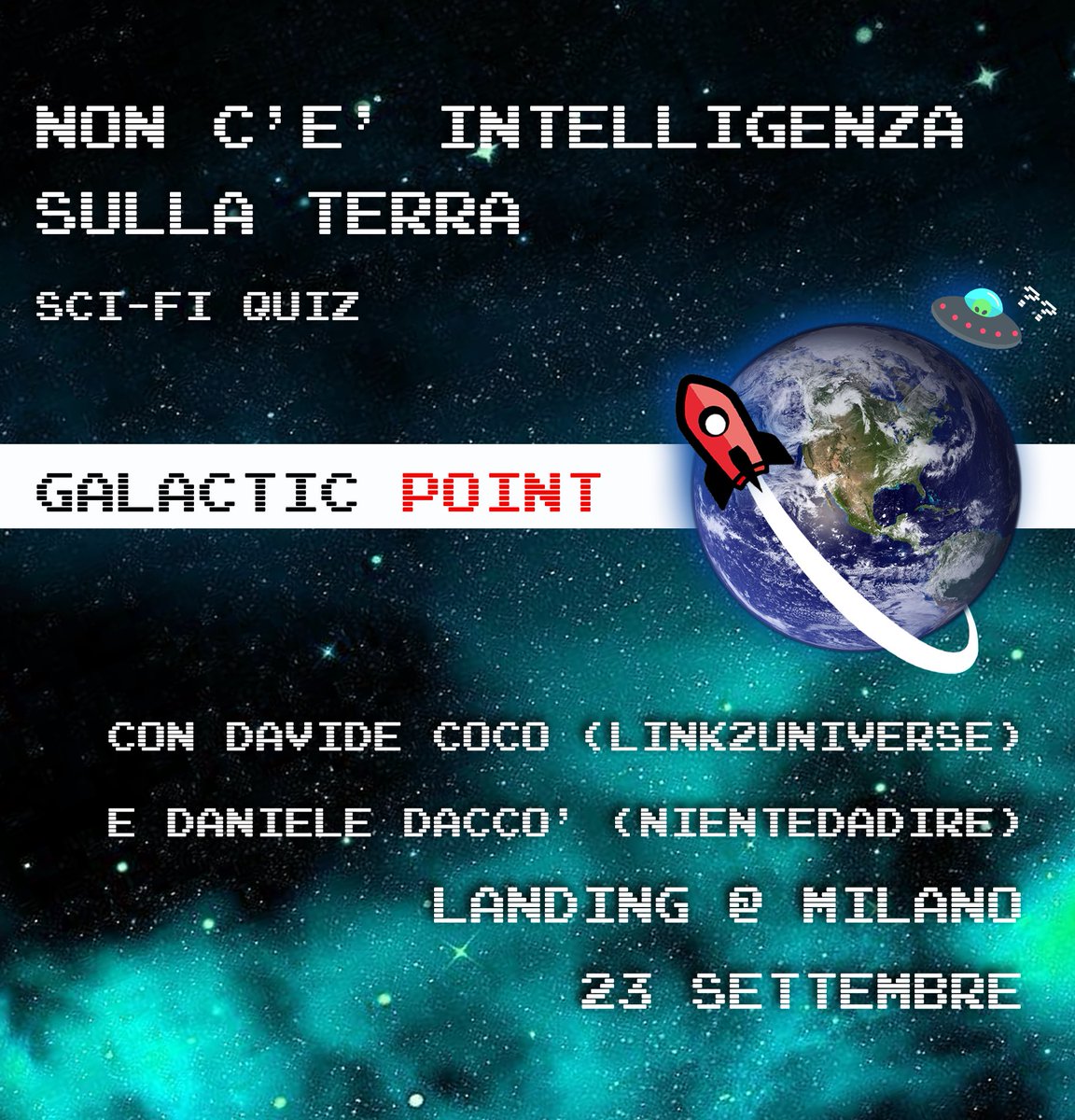 Galacticpark (@galacticpark22) on Twitter photo Una sfida all’ultima domanda nello Sci-Fi Quiz di <a href="/ilRinoceronte/">Daniele Daccò</a> per <a href="/NienteDD/">Niente Da Dire</a> e di <a href="/davide_coco91/">Davide Coco</a>! Il pomeriggio del 23 settembre al Planetario Hoepli di Milano. Info e programma completo su galacticpark.it #galacticpark Una sfida all’ultima domanda nello Sci-Fi Quiz di <a href="/ilRinoceronte/">Daniele Daccò</a> per <a href="/NienteDD/">Niente Da Dire</a> e di <a href="/davide_coco91/">Davide Coco</a>! Il pomeriggio del 23 settembre al Planetario Hoepli di Milano. Info e programma completo su galacticpark.it #galacticpark