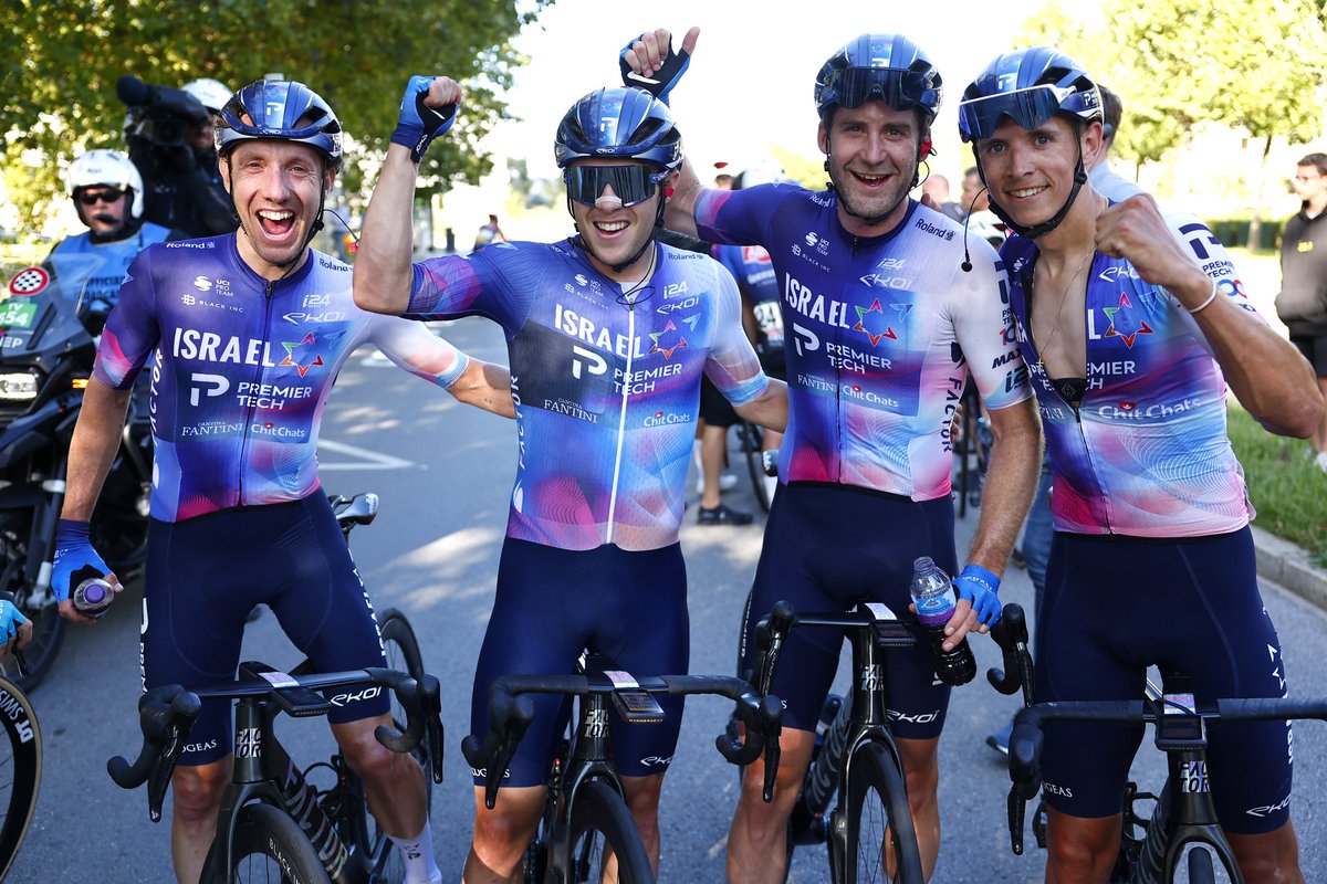 Israel – Premier Tech (@israelpremtech) on Twitter photo We win as a team! 😍
Corbin Strong sprinted to an amazing victory on stage 1 of the Tour de Luxembourg, with some incredible work from the team today, who never stopped working for him. 👊
Great work, team! 🏆
—
🇱🇺#SkodaTour
#YallaIPT We win as a team! 😍
Corbin Strong sprinted to an amazing victory on stage 1 of the Tour de Luxembourg, with some incredible work from the team today, who never stopped working for him. 👊
Great work, team! 🏆
—
🇱🇺#SkodaTour
#YallaIPT