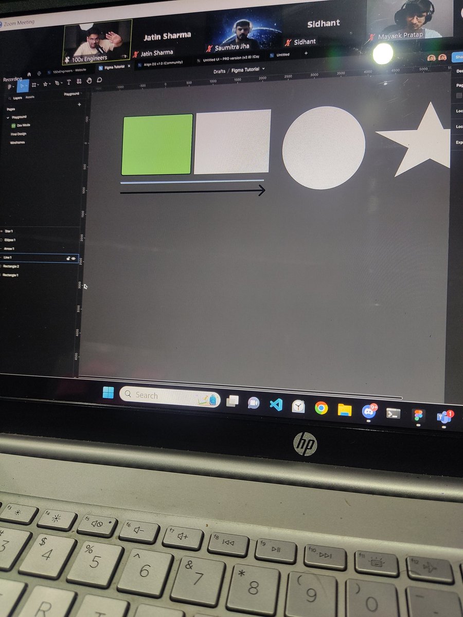 jatin4224's tweet photo. 1st 100x Labs Session on Figma by @abhnvx π₯ @100xengineers #debian100x https://t.co/5dTR0xhhZv