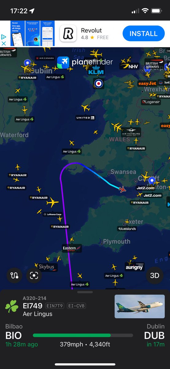Yet another plane squawking 7700 🤔