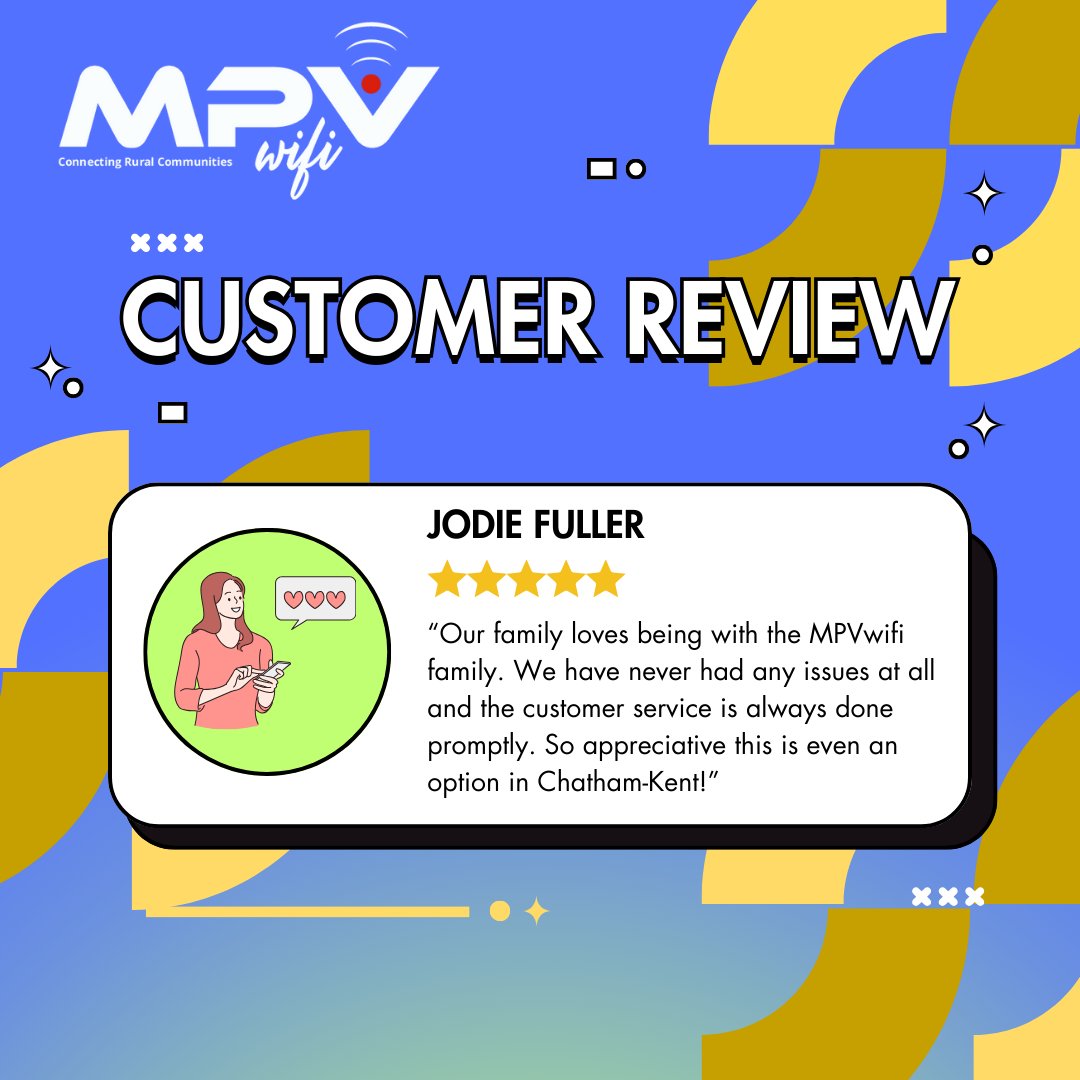 We wouldn't be who we are without our customers! We appreciate all the amazing feedback we receive and we'll keep ensuring our customers get the service they deserve.