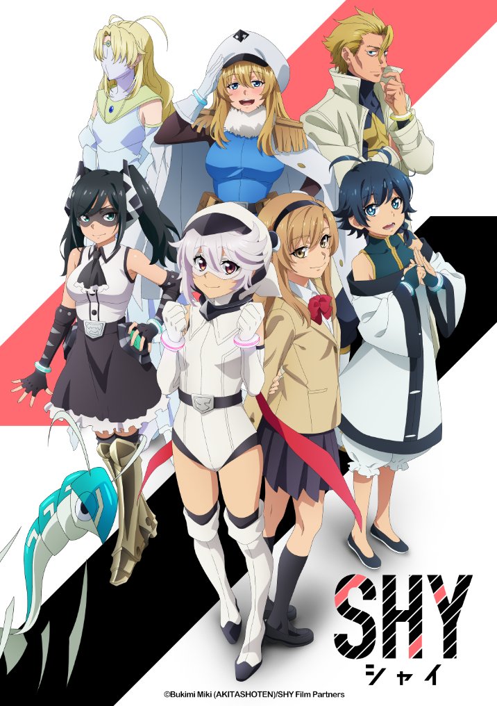  Crunchyroll estreia dublagem de Shy