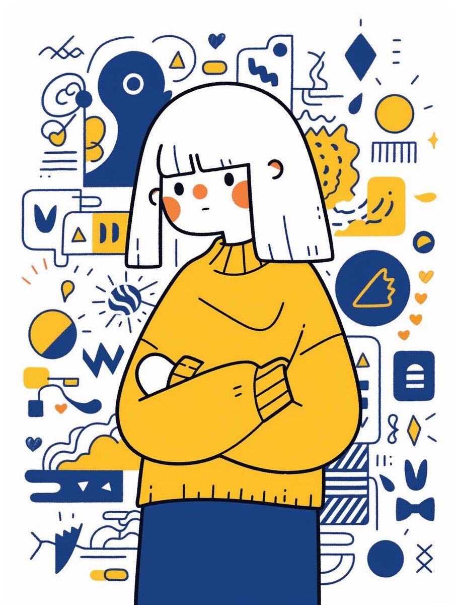 ArtKeycool's tweet photo. Life gets brighter with the warmth of a yellow sweater. Do you like this illustration? ➡️【https://t.co/vWPMfifJ9l】
@midjourney #imole #JusticeForMohbad #SEVENTEENTH_HEAVEN #uefachampionsleague #モニタリング #illusrtationart #midjourneyart #ai #AIart #ArtKey https://t.co/U1e5QbmRSI
