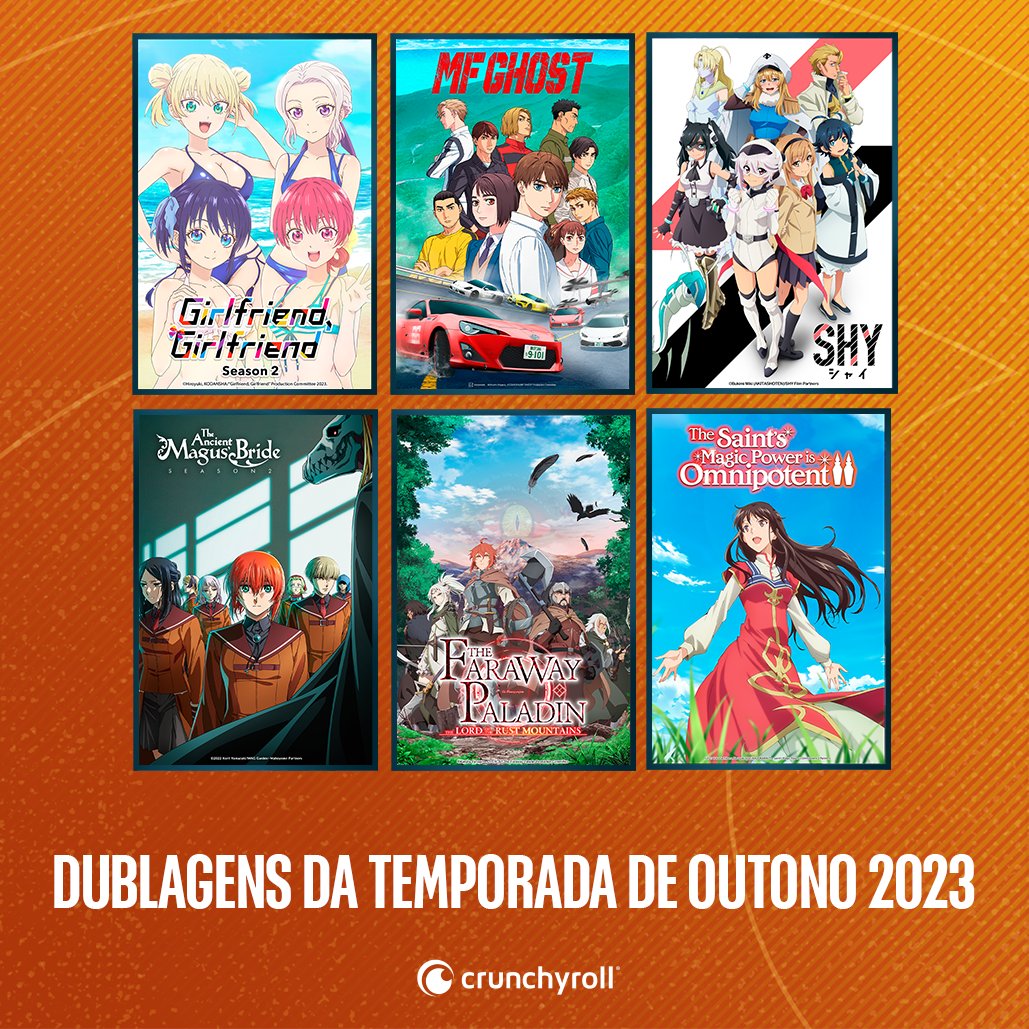 Conheça as novas dublagens que chegam à Crunchyroll nesta temporada de  outono