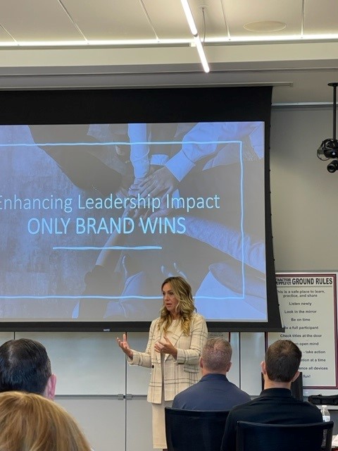 Excited to be training an incredible company recently on building the personal brands of their employees. Remember: Empowering individuals strengthens the collective. When we elevate personal brands, the company brand soars even higher! #PersonalBranding #CorporateStrength