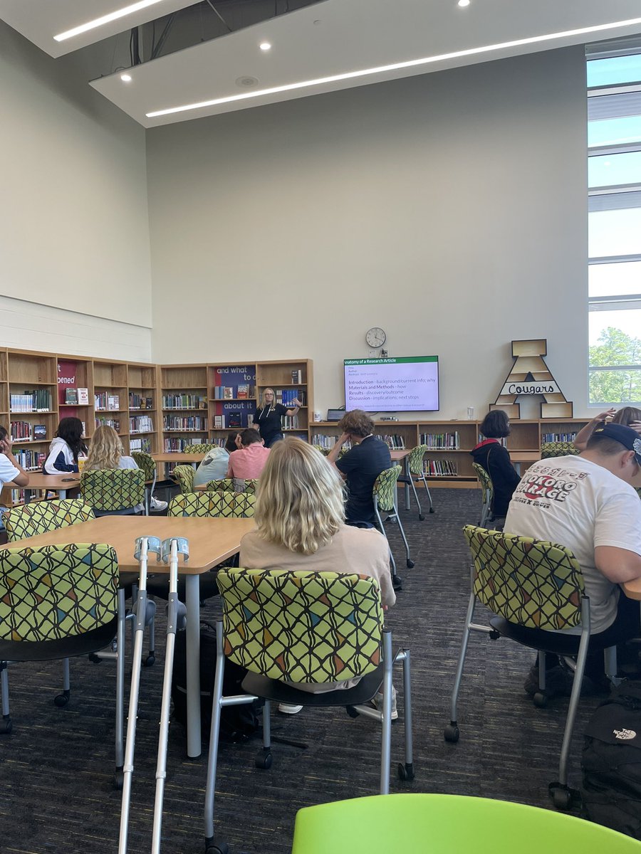 AHS_FFA's tweet image. Collaboration with our amazing @ApexHSLibrary staff makes research easy! #peakpals