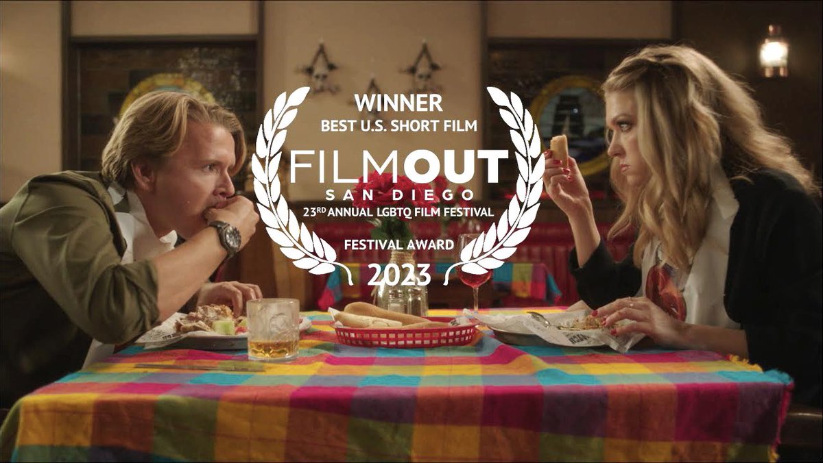 Congrats to the WORST DATE, BEST DATE team for winning BEST US SHORT FILM at the prestigious <a href="/FilmOutSD/">FilmOut San Diego</a> #filmfestival!! What an honor 🎉🎬🎉