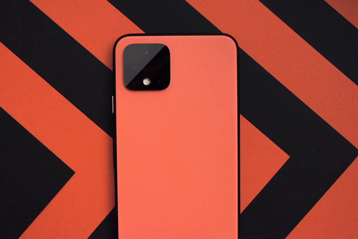 BackdropsApp's tweet photo. The @madebygoogle Oh So Orange Pixel 4 is still the best looking phone ever made. Smooth touch matte back? Accent power button? Yeah, there's no debate. No need to change our minds because there's no competition. https://t.co/kMM7wJRmZq