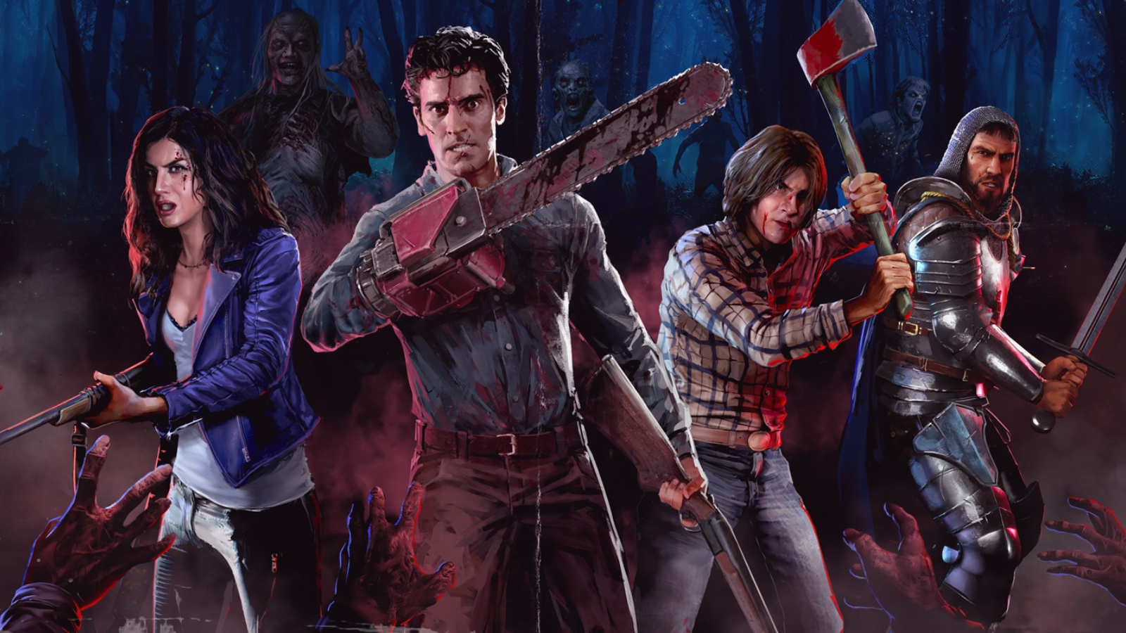 Game Informer on X: Evil Dead: The Game launches tomorrow, and you can now  read our full cover story online!    / X