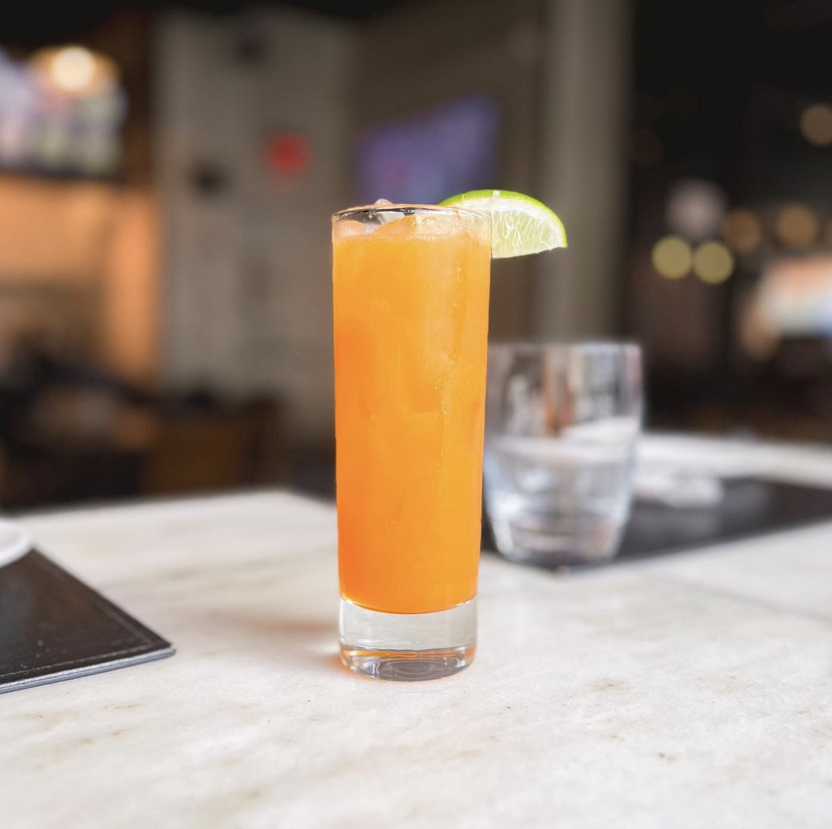 GWMarket's tweet photo. It's happy hour at @dellanimaNYC! Try the Morning Sunshine with tequila, Aperol, orange, mango, lemon, and bitters 🍊 https://t.co/OL5hk7UUeh