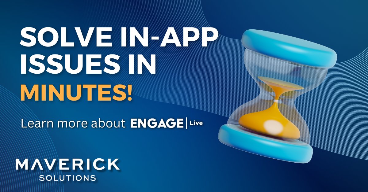 Are user errors and support tickets impacting your organization’s time and resources? ⌛

Click here to learn how ENGAGE Live enables you to manage and solve user problems at the pace of need: bit.ly/45Zr5sV

#cloudworld #cloudworld2023 #digitaltraining #digitaladoption