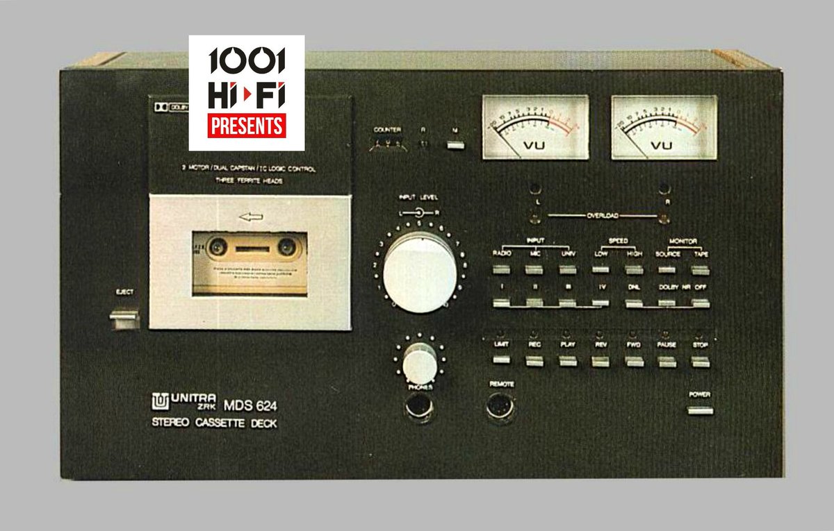 1001hifi's tweet image. UNITRA Week
UNITRA MDS 624 (1983)
1001hifi.com
#unitra #1001hifi