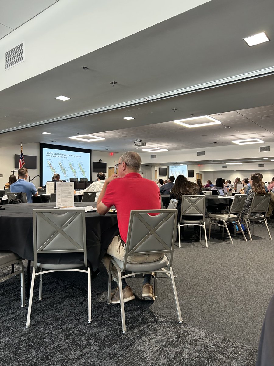 Good turn out at the ⁦@PPICNotes⁩ event at ⁦@Fresno_State⁩ 
“Managing Water and Farmland Transitions in the #SanJoaquinValley”

⁦@PPICWater⁩ ⁦@FSCWI⁩