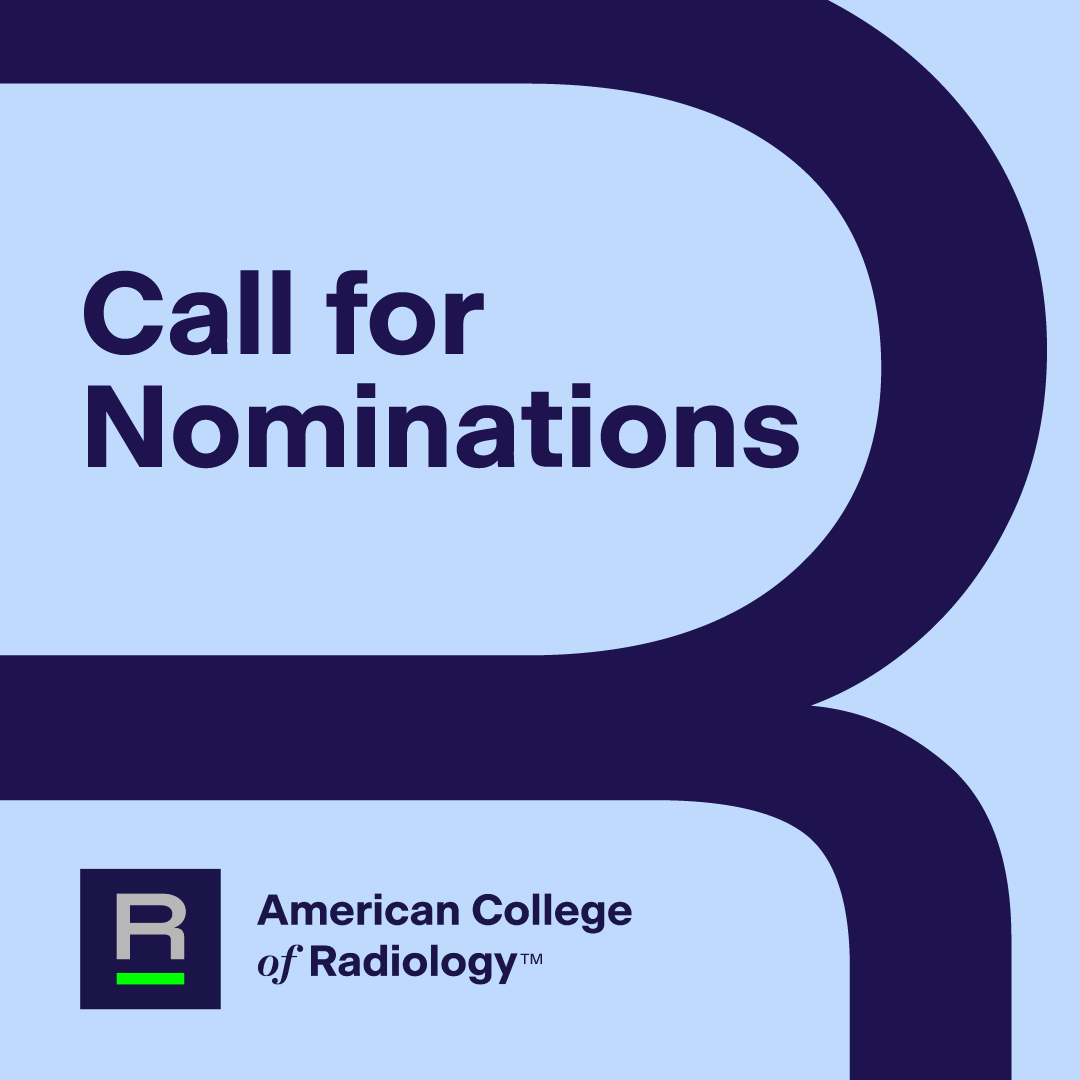 The future of ACR leadership &amp; governance is in your hands, members.

Apply to now serve on the ACR Board of Chancellors, Council Steering Committee or College Nominating Committee. bit.ly/450Ea3K