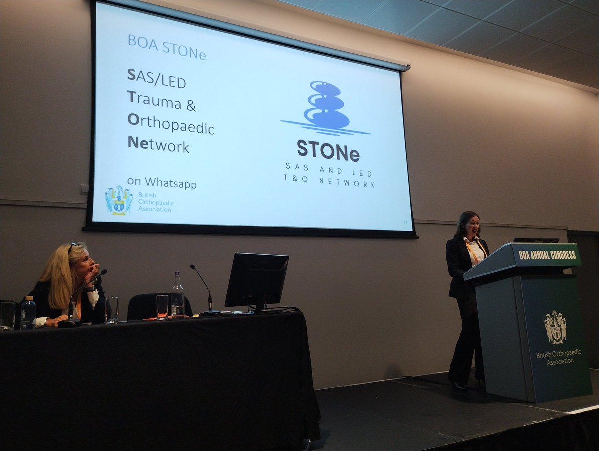 Your network is your net worth
#findyourpeople
#STONe
@JulieRMCraig launches new network for T&O SAS/LED
@BritOrthopaedic