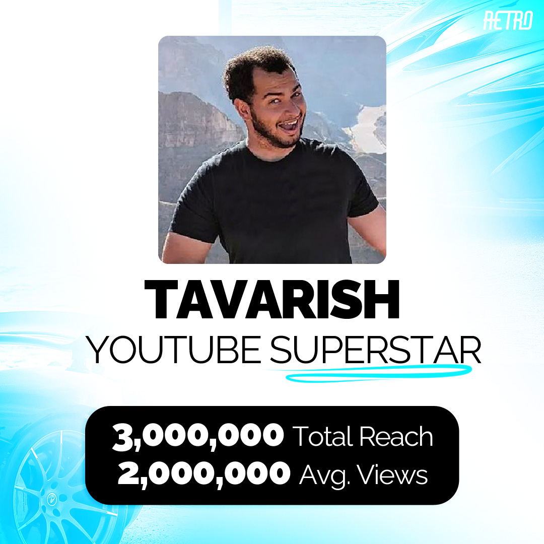 Today we welcome one of the most popular automotive creators on YouTube to the Retro family.

Uploading top-tier content since 2006, <a href="/theRealTavarish/">Tavarish</a> is not only an incredibly skilled mechanic but a driving force in the automotive industry.

retromgmt.org/tavarish