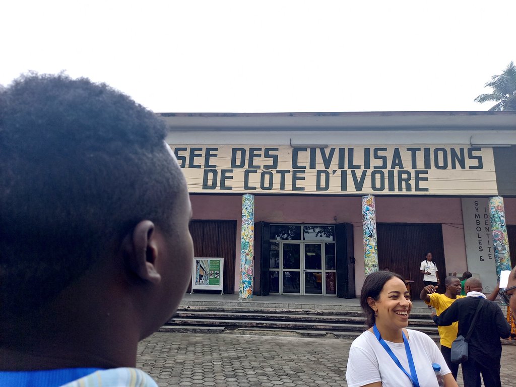 Alex_Tchuileu's tweet photo. Les wikimediens francophones à #Abidjan cette année pour leur rencontre pour la WikiConvention francophone. Top départ depuis ce matin avec une visite guidée de la Cathédrale Saint Paul et le musée des civilisations.
#237Represent ✌
Bravo pour l'organisation @Wikimedia_CIV 🎈 https://t.co/v7nlFxMyYl