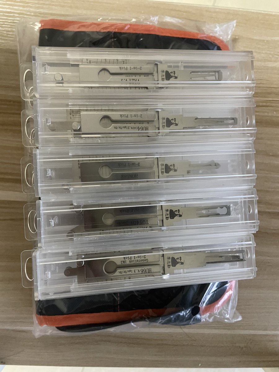 Your order was shipped today. The Lishi Starter Pack is one of our best sellers. Thanks for shopping from our store. #lishi #lishitools #lishipicks #originallishi #MrLi #mrlitools